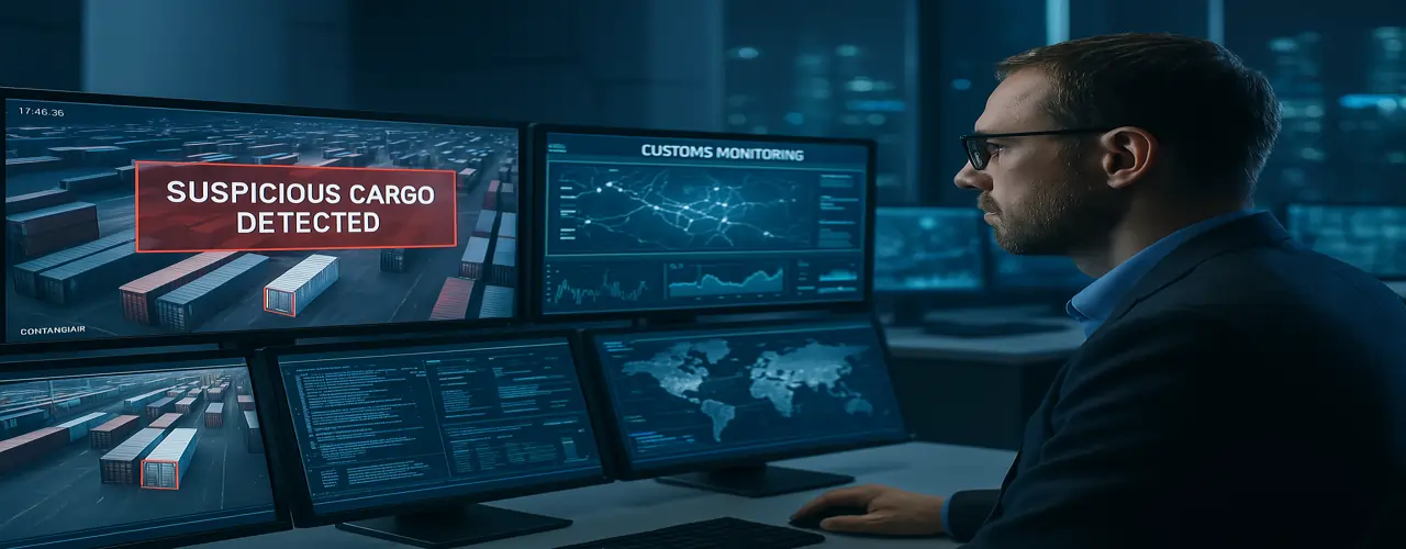 Live Monitoring & Alerts for Suspicious Cargo